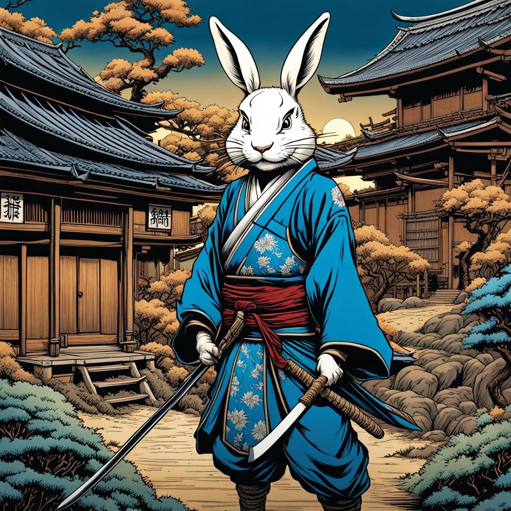 Usagi Yojimbo "Rabbit for Hire"