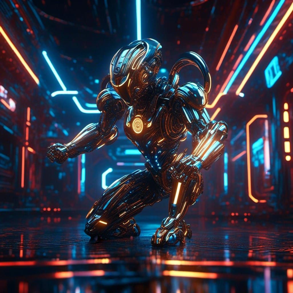 Agile Cybernetic Companion Demonstrates Martial Prowess