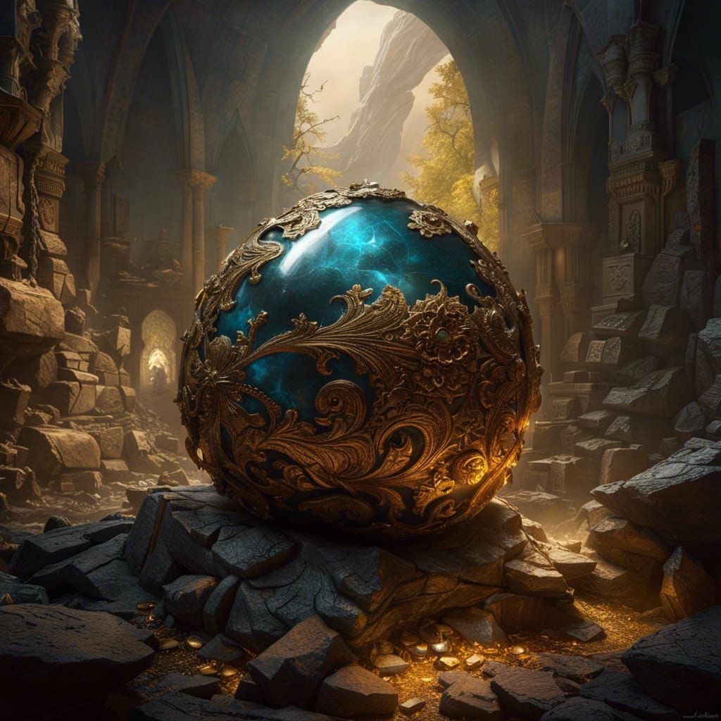 The Philosopher's Stone: Alchemical Digital Art