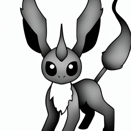 Umbreon AI Image Rendering