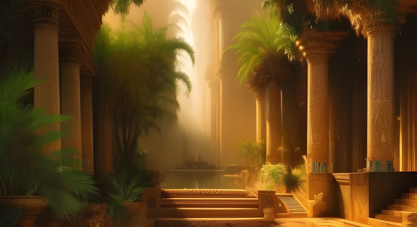 Semiramis' Gardens of Babylon