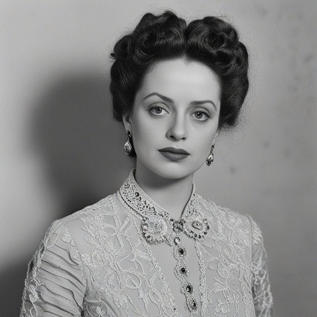 Elsa Lanchester Portrait