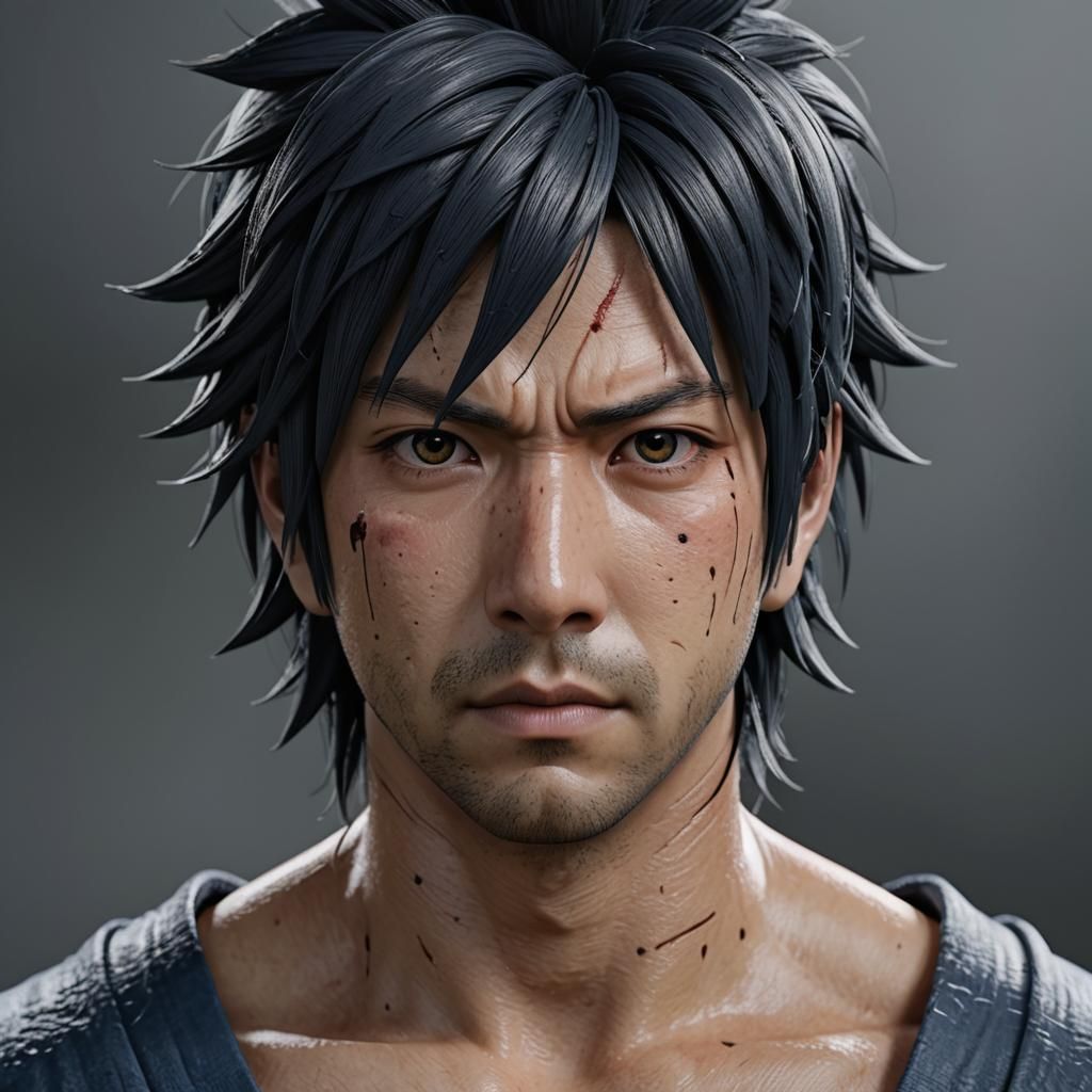Sasuke Ultra realistic, hyper realistic, photo realistic, 8k...