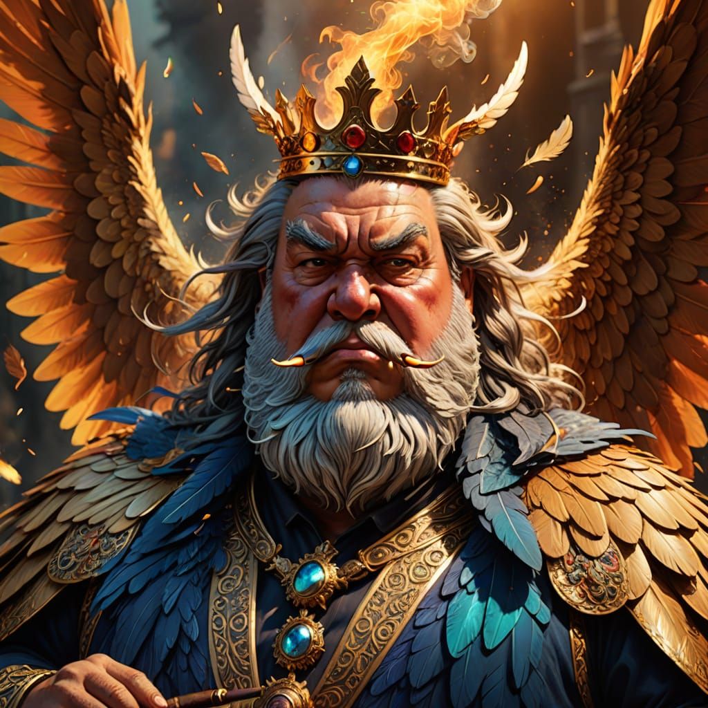 Fat King of the Winged Fey in Splendid Cigar Smoke