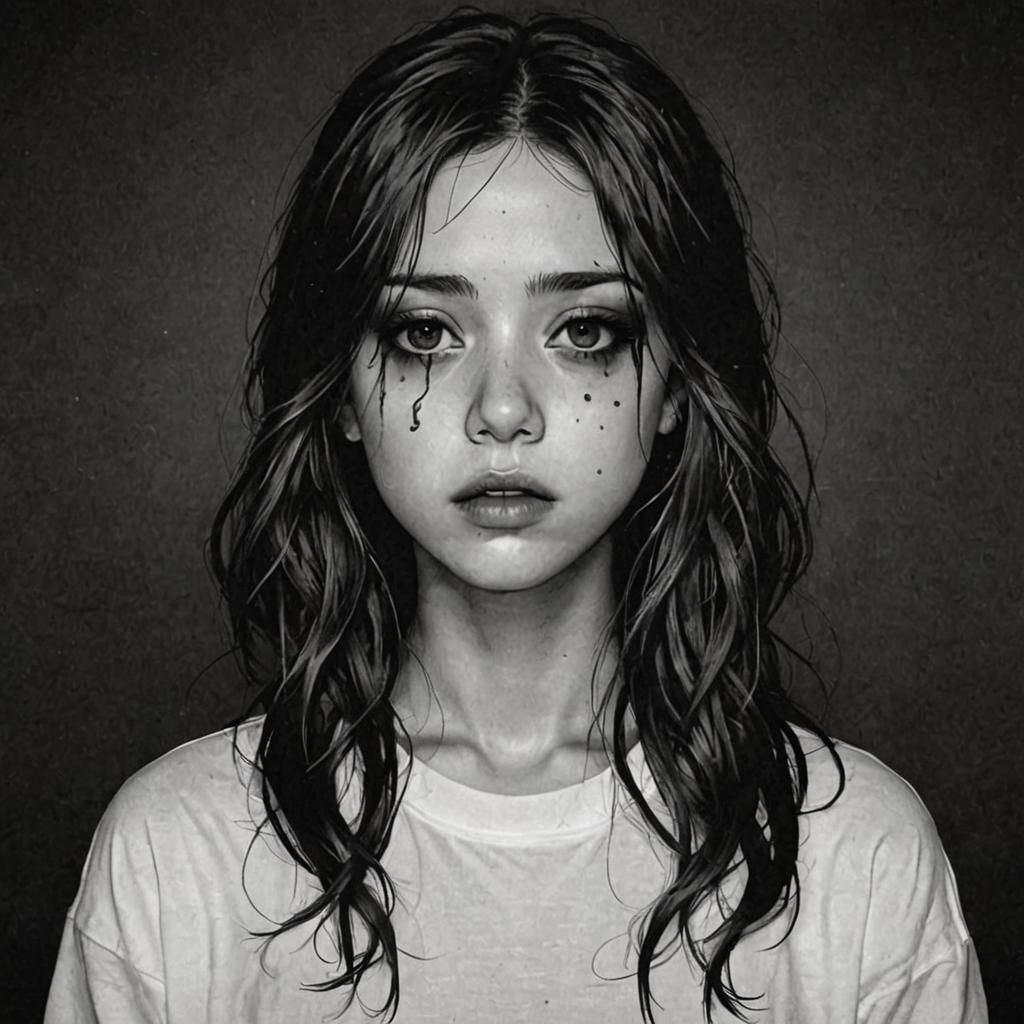 Emotional Turmoil: A Visual Representation of Inner Conflict