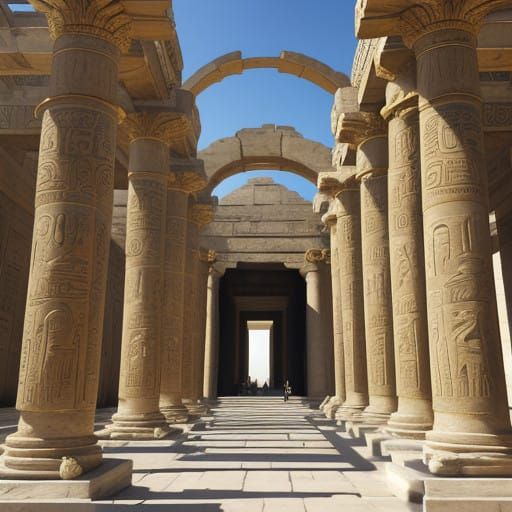 Alexander the Great Ascends to Egyptian Royalty in Majestic...