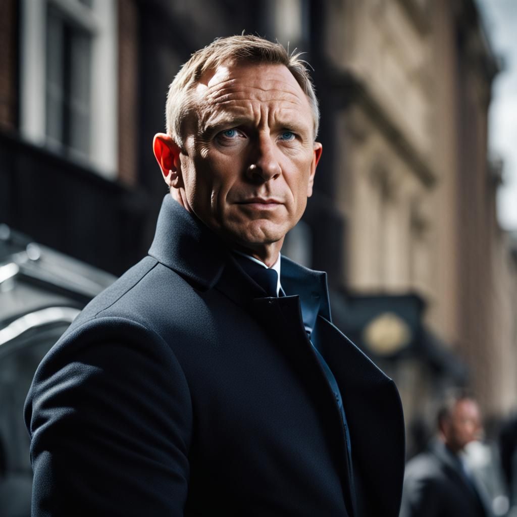 Portrait of Daniel Craig
