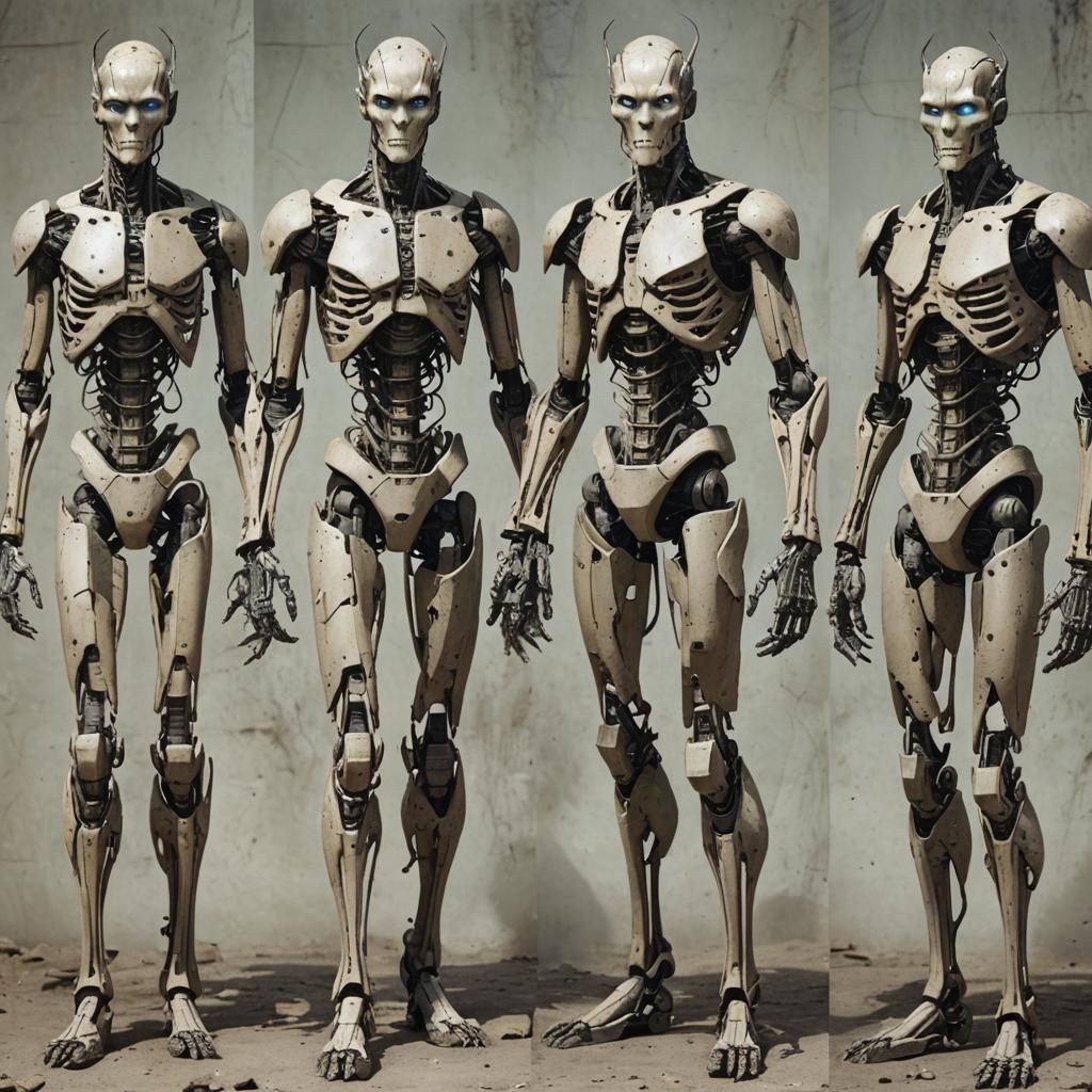 Humanoid Transformation Generated by AI
