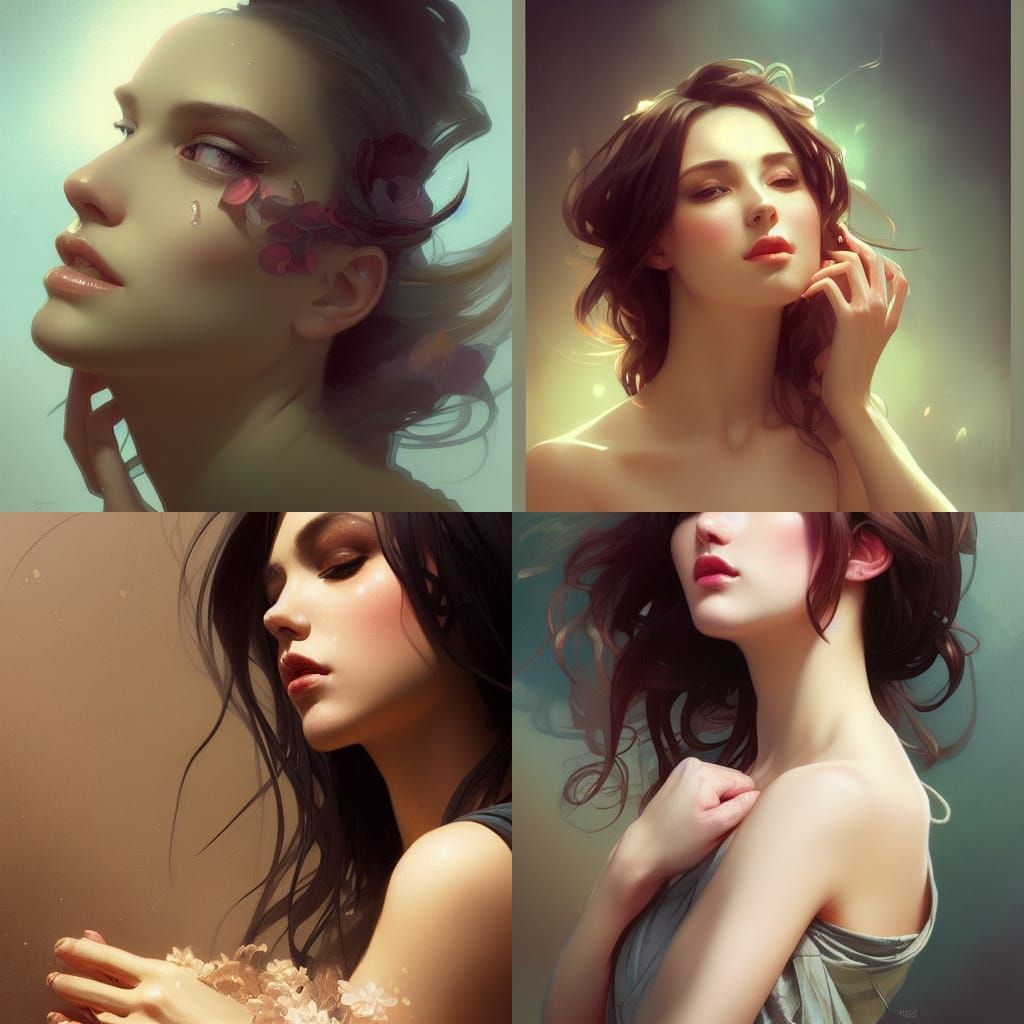 Hyperdetailed Feminine Portrait in 8k Resolution
