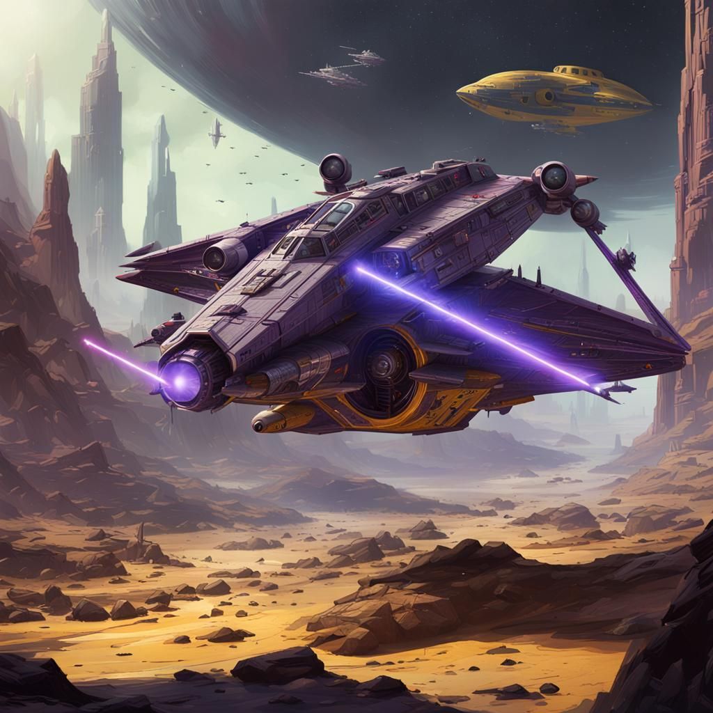 Star Wars TIE Fighter Concept Art in 8K