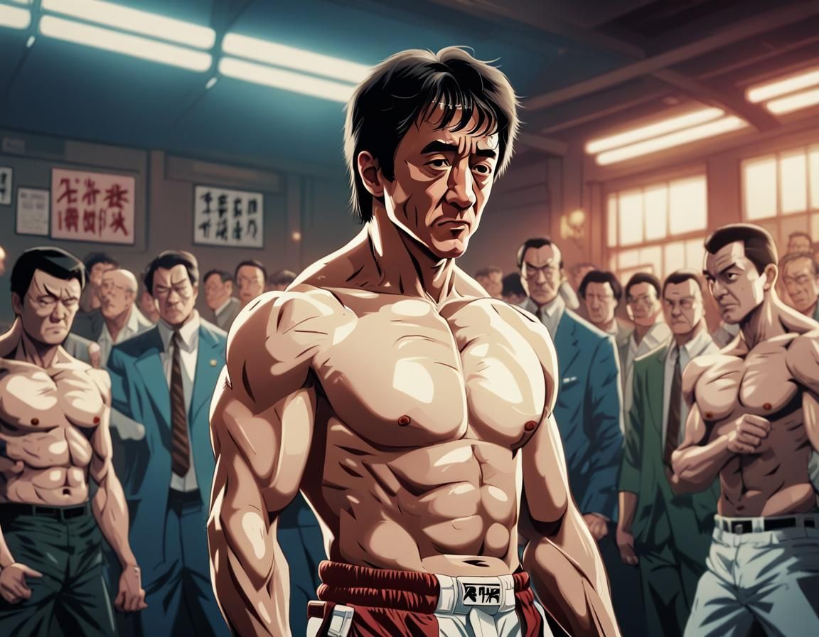 Jackie Chan in Fight Club: Anime Style