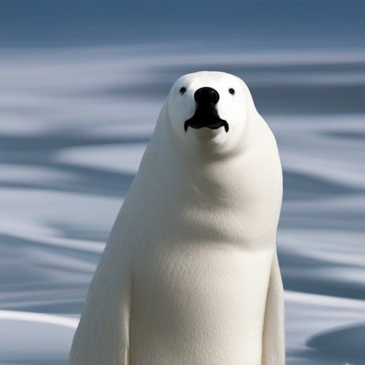 Polar Bear Penguin Hybrid Creature