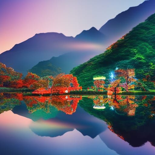 Opalescent Cheow Lan Lake: A Photorealistic Masterpiece