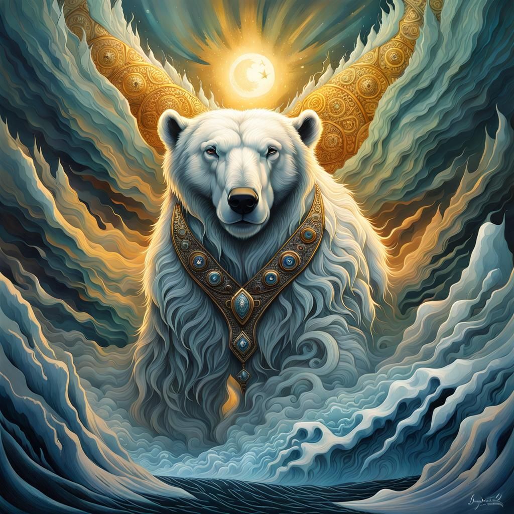 Inuit mythology: Spirit of the great bear, Tuunbaq