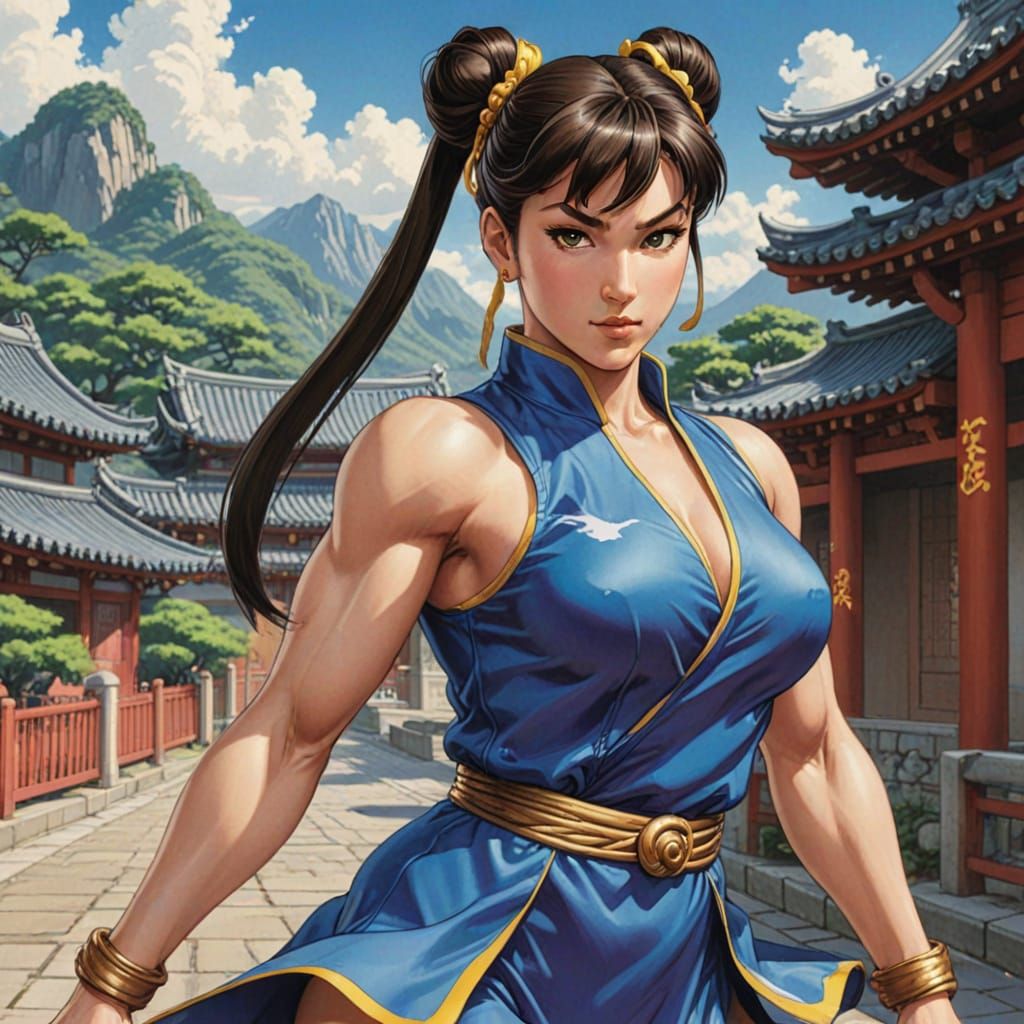 Chun-Li Manga Artbook Masterpiece