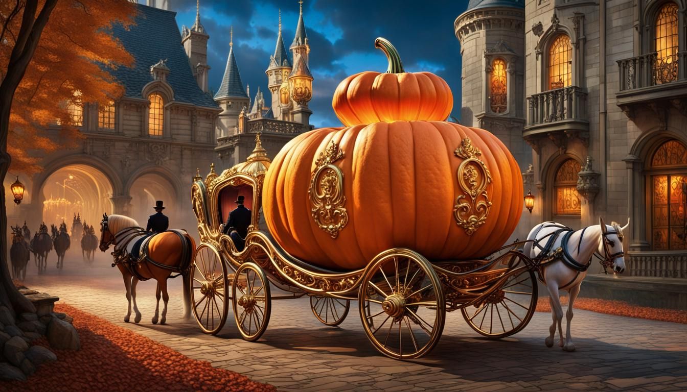 Cinderella's Pumpkin Carriage 1.