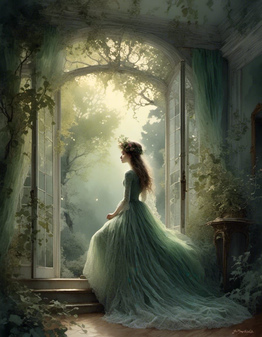 Into the forest I shall slip...