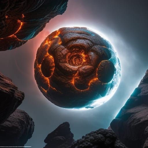 Celestial Lava Sphere
