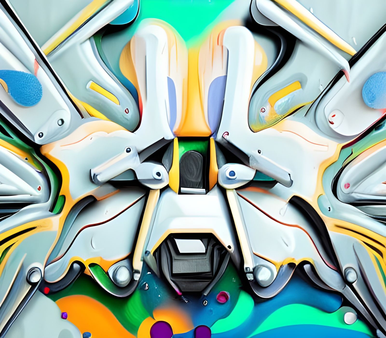 Untitled surreal abstract 09oct22
