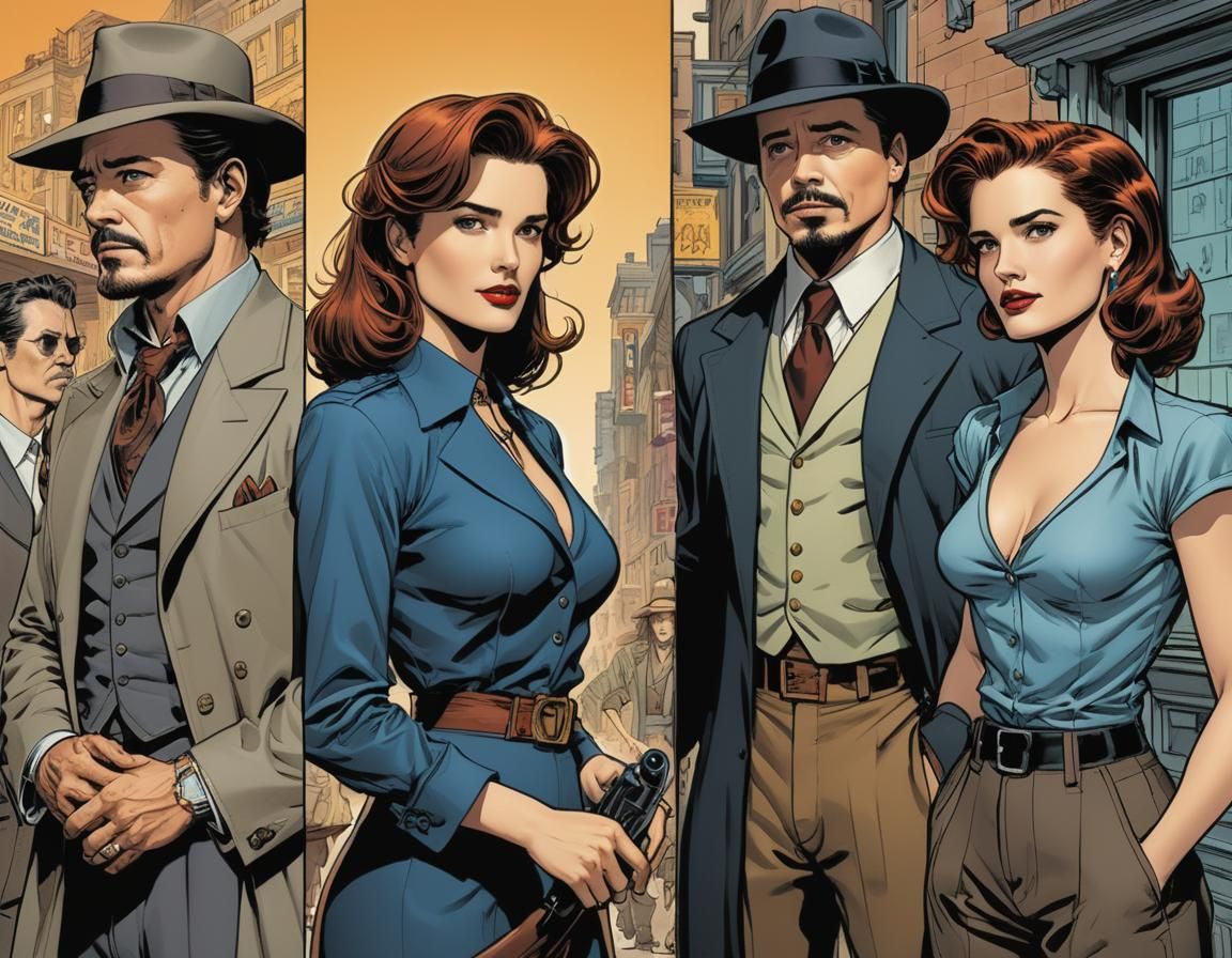 Arabian Desert Temple Adventure Comic Book Page