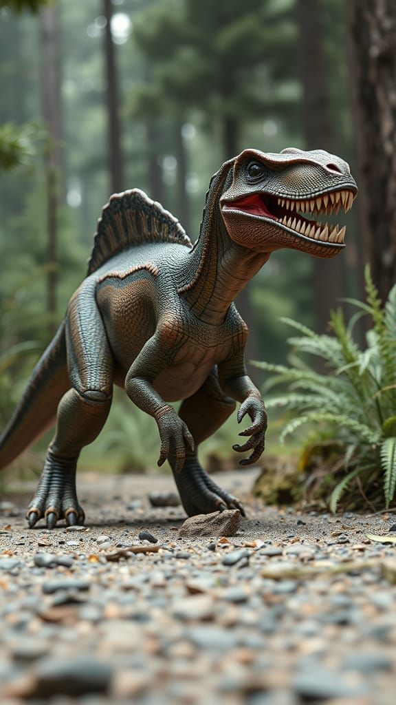 Ancient Cretaceous Creature Inspired by Hex Code FA824