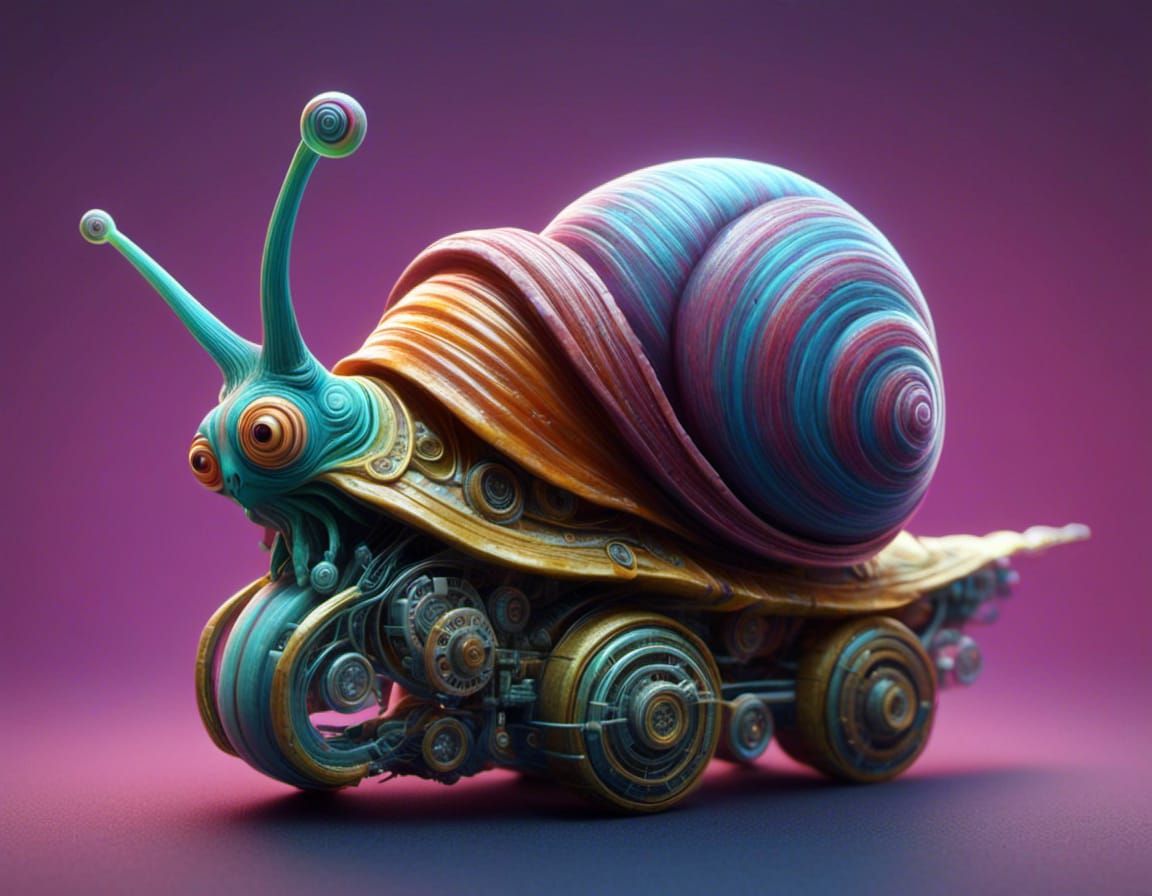 Snail Generated by AI