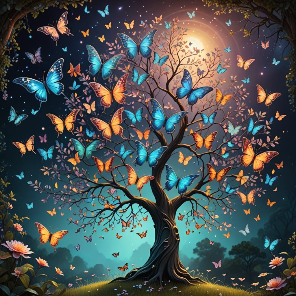 Butterfly tree