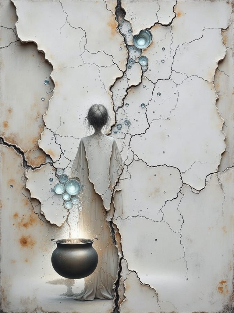 Spectral Alchemist in Dark Fantasy Laboratory