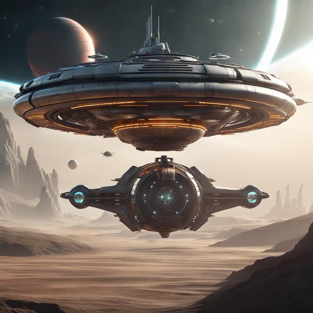 Dogfight over Zeta Reticuli XII