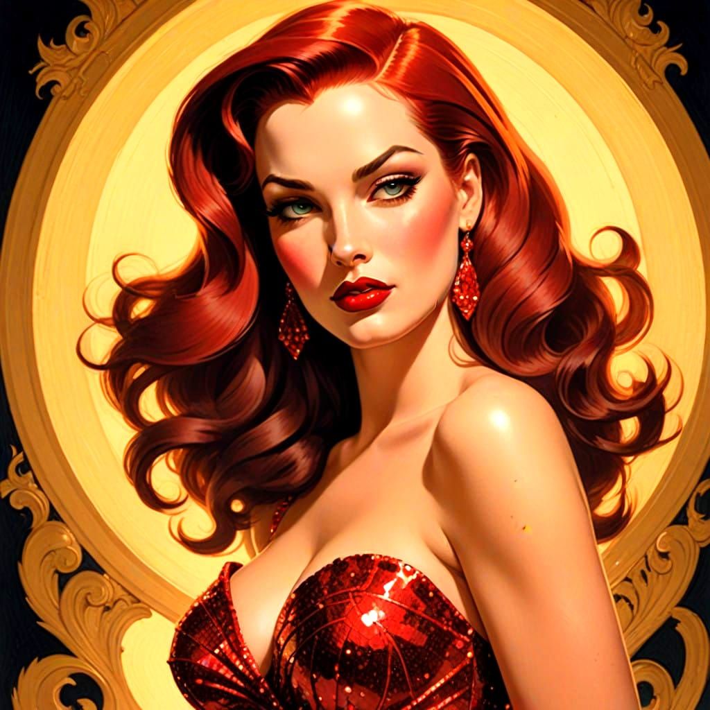 Jessica Rabbit Close-Up Smile