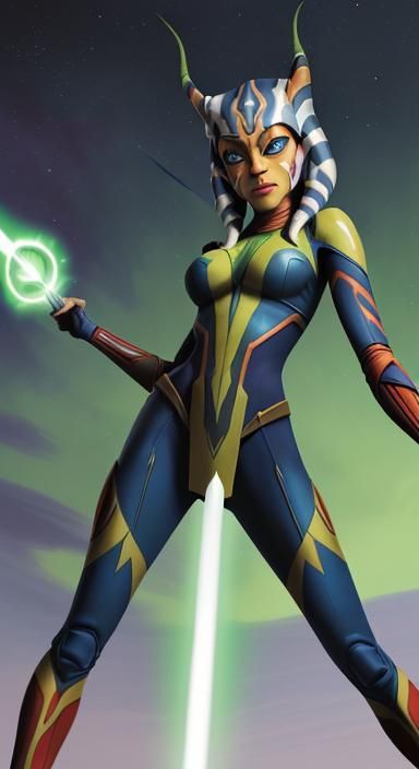 Ahsoka Tano as Marvel's Super Skrull