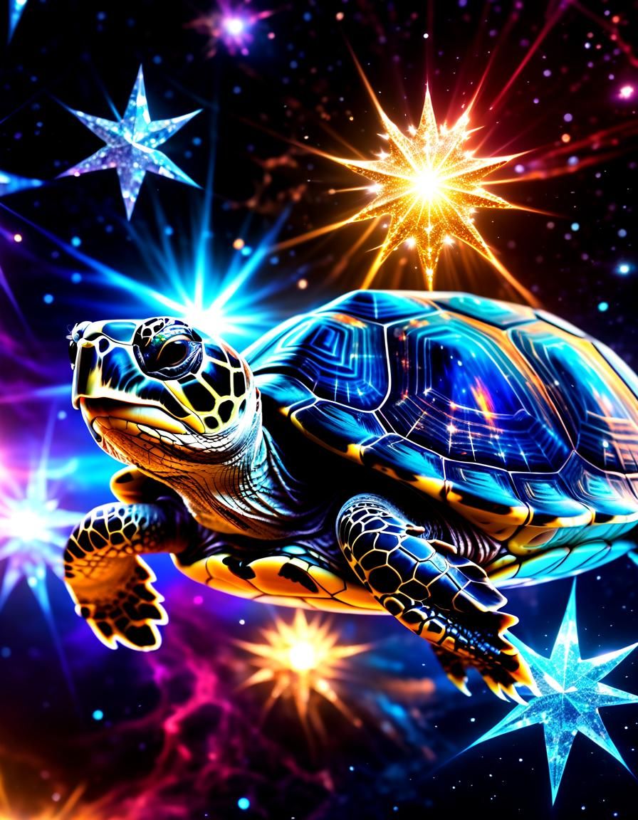 Turtle Surfing a Supernova in Cosmic Web