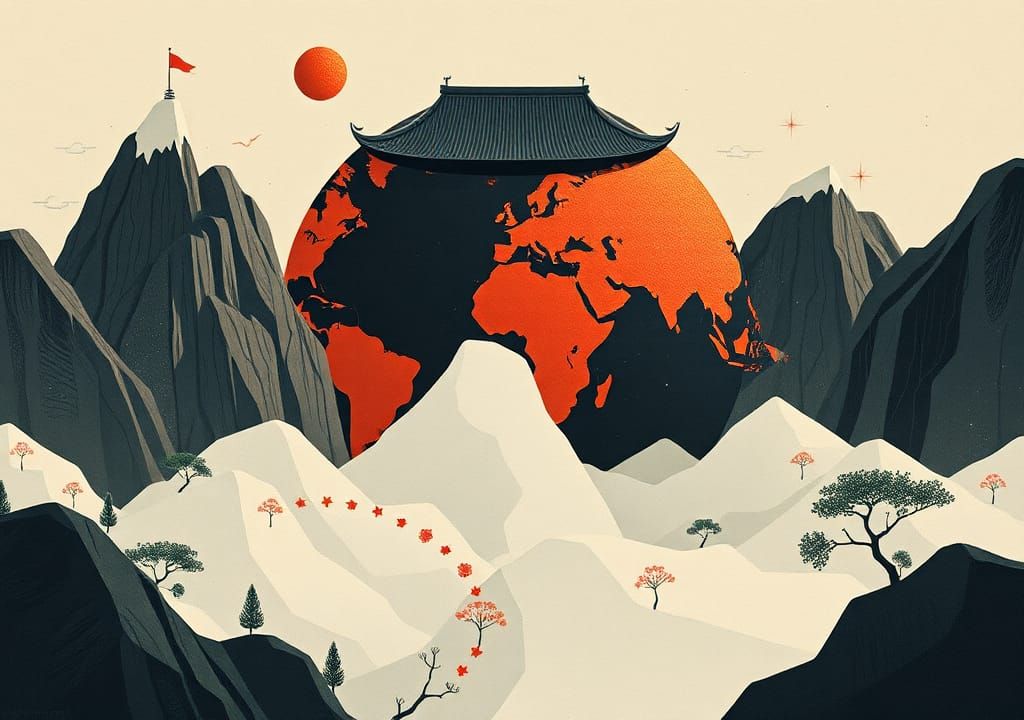 Surreal World Illustration by Gottardo, Afshar, Hattori