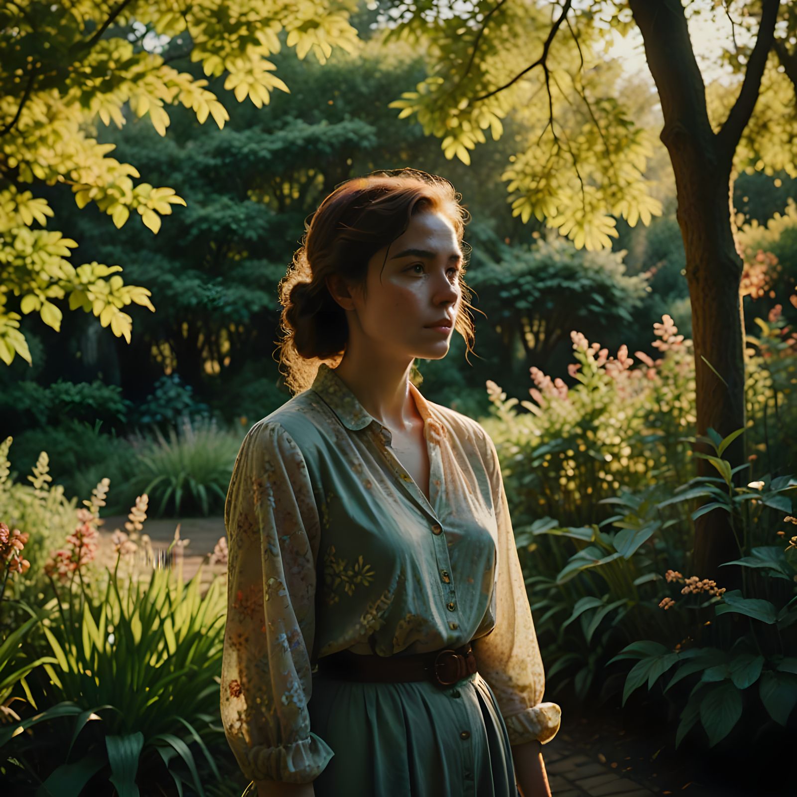 Ethereal Cinematic Portrait of a Lover