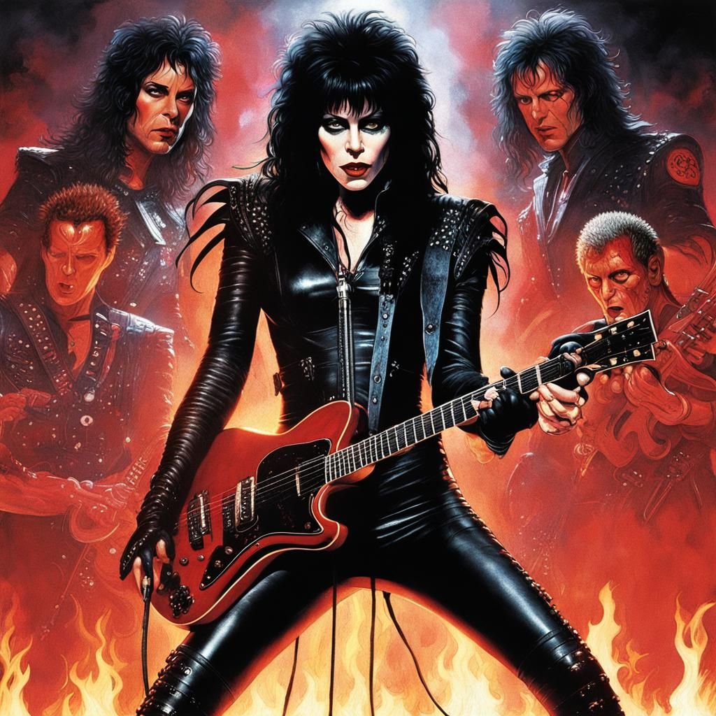 Joan Jett and the Blackhearts Perform in Hell