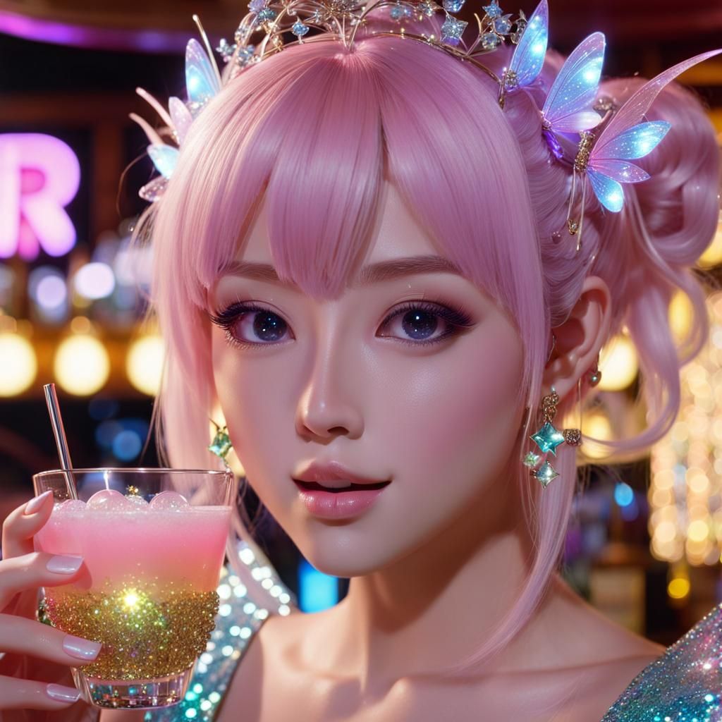 Fairy-like Bartender
