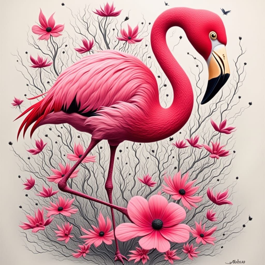 Pink Flamingo
