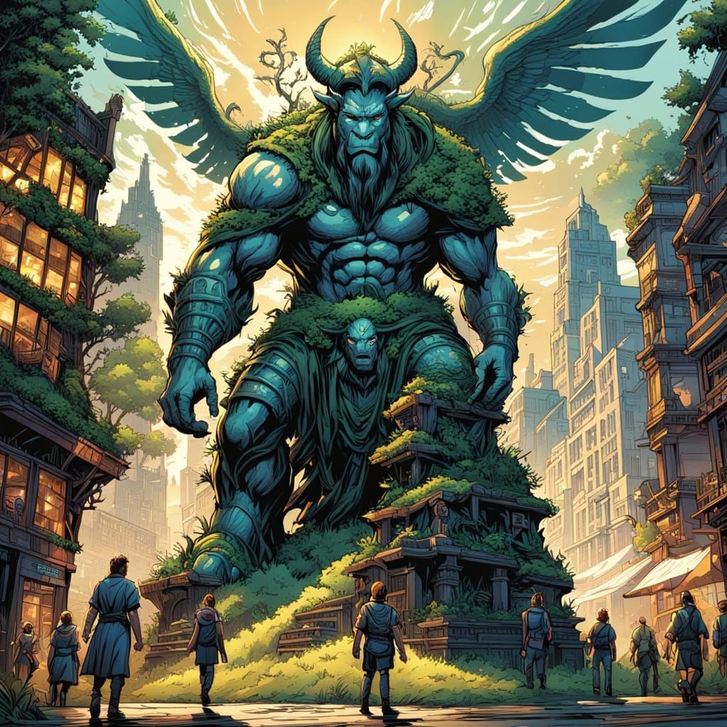 Urban Forest: Gods and Heroes in Comic Book Art