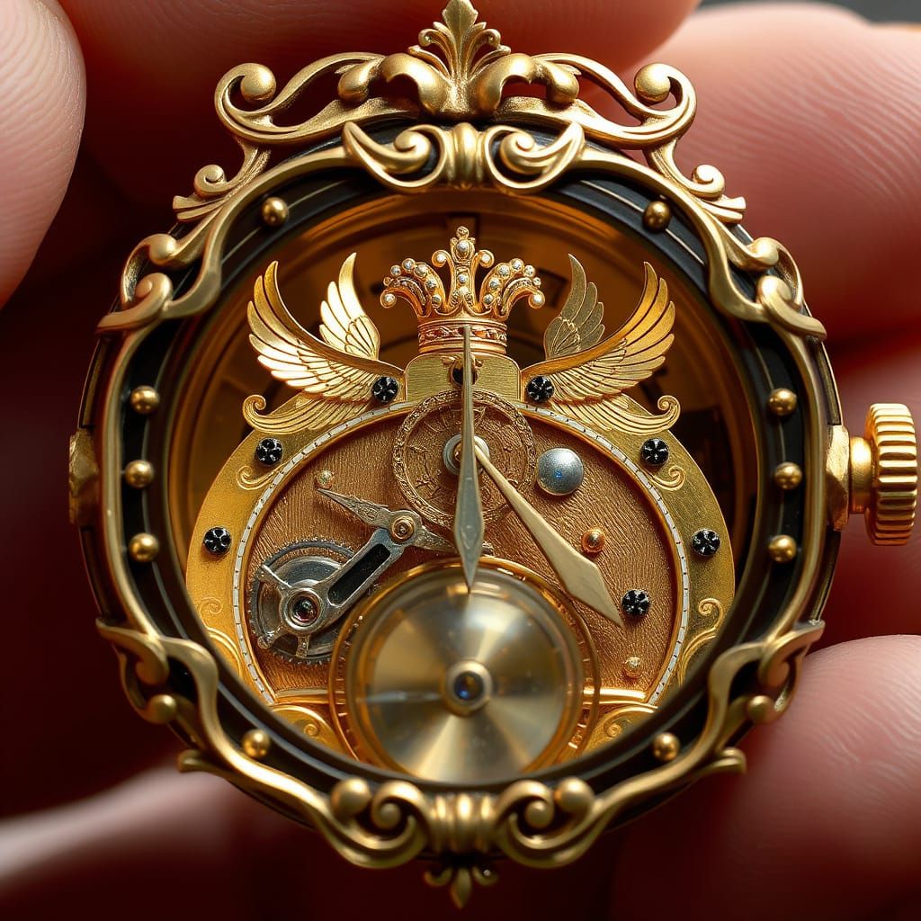 Delicate Miniature Marvel of Craftsmanship