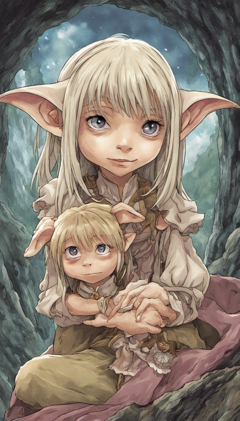 Gelfling Princess in Anime Style