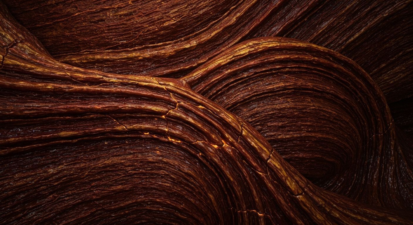 Hyperrealistic Alien Cave Wall Texture in Biomorphic Style