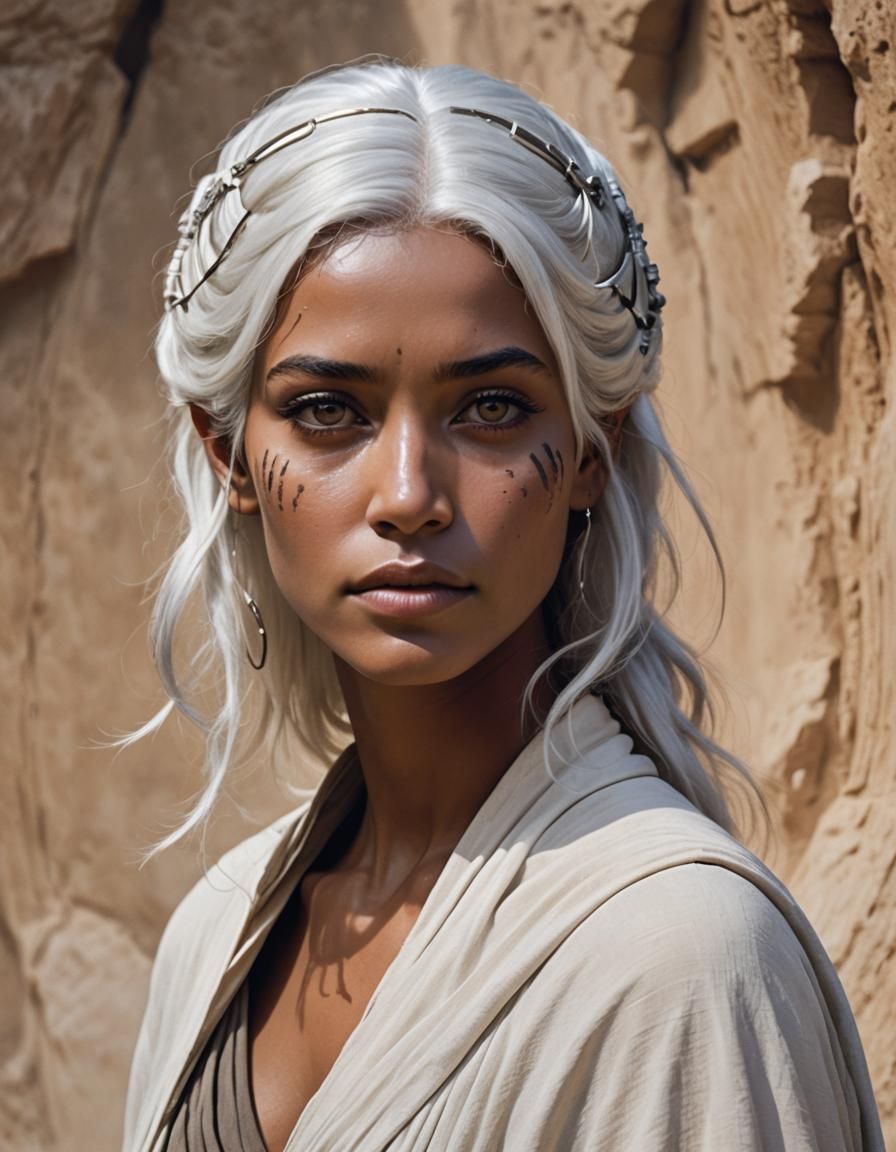 Arkanian Woman Portrait from Star Wars