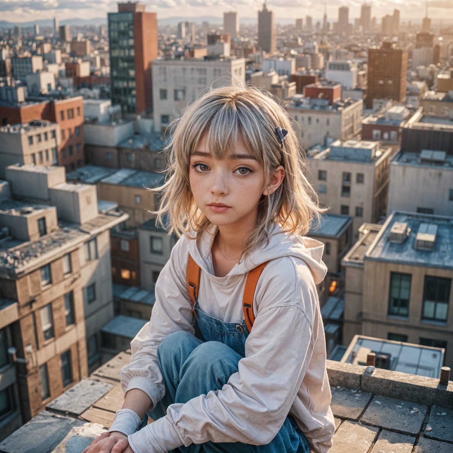 Image of a Boyish Girl