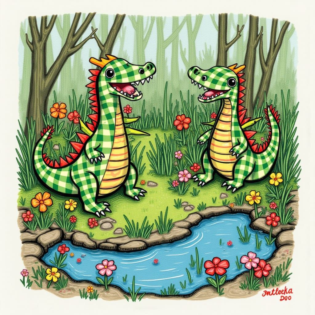 Tiny Dragons in a Gator Swamp