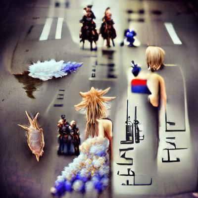 Final Fantasy Character Portrait: Digital Art