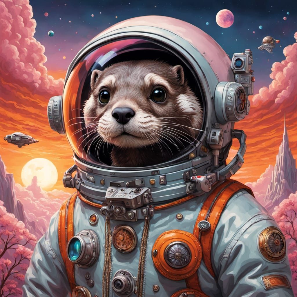 Otter Astronaut.