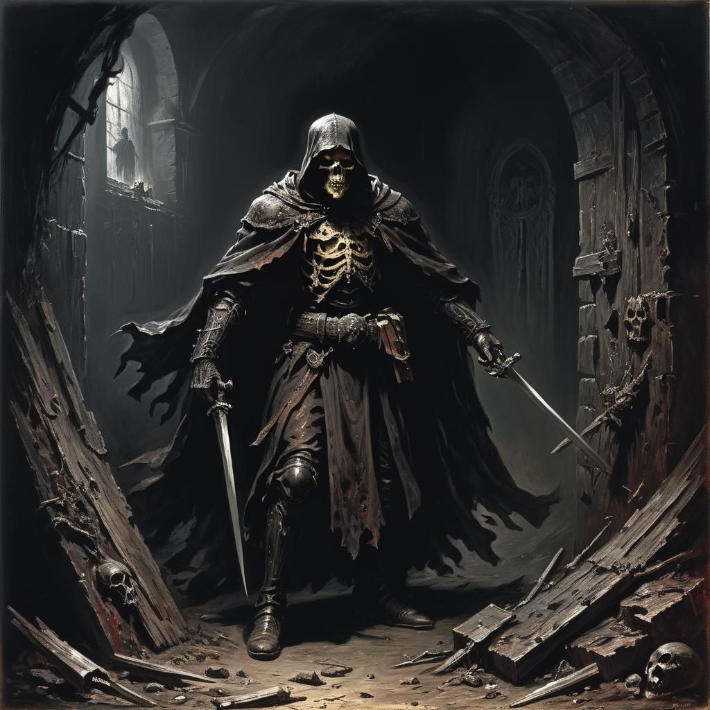 Grimdark Historical Painting