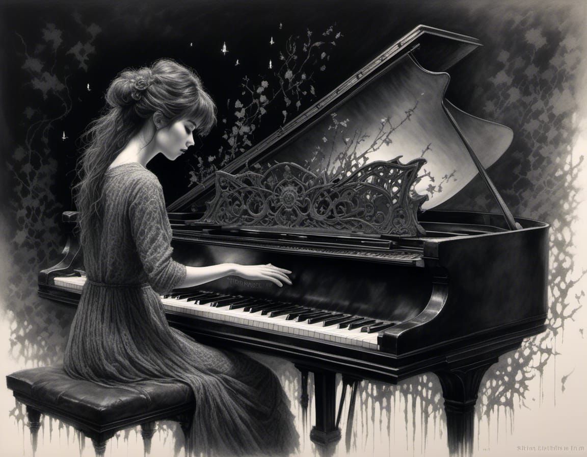 KATE BUSH - Young Cathy at the keys