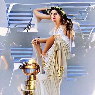 Classical Greek Goddess Digital Art