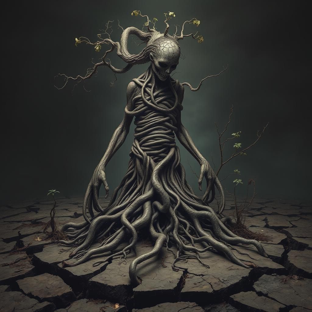 Personified Stagnation: A Constipation Embodiment